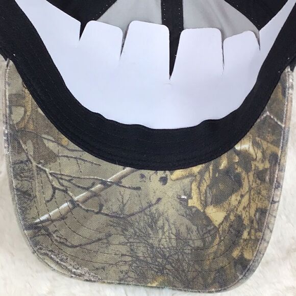 NEW Chevy Black and Camo print ball cap with Logo Script patch - Picture 10 of 11